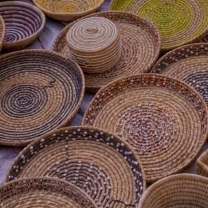 Handwoven Baskets · Set of 3